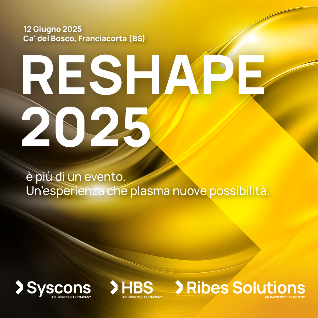 Syscons evento Reshape 2025 Syscons evento Reshape 2025